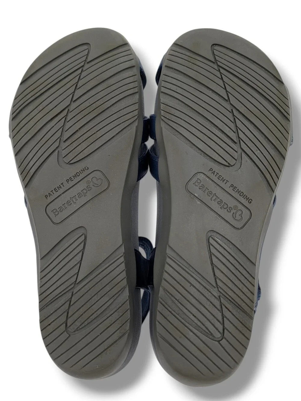 Baretraps Angey Sz 7M Women's Navy Sport Sandals Rebound Comfort Adjustable